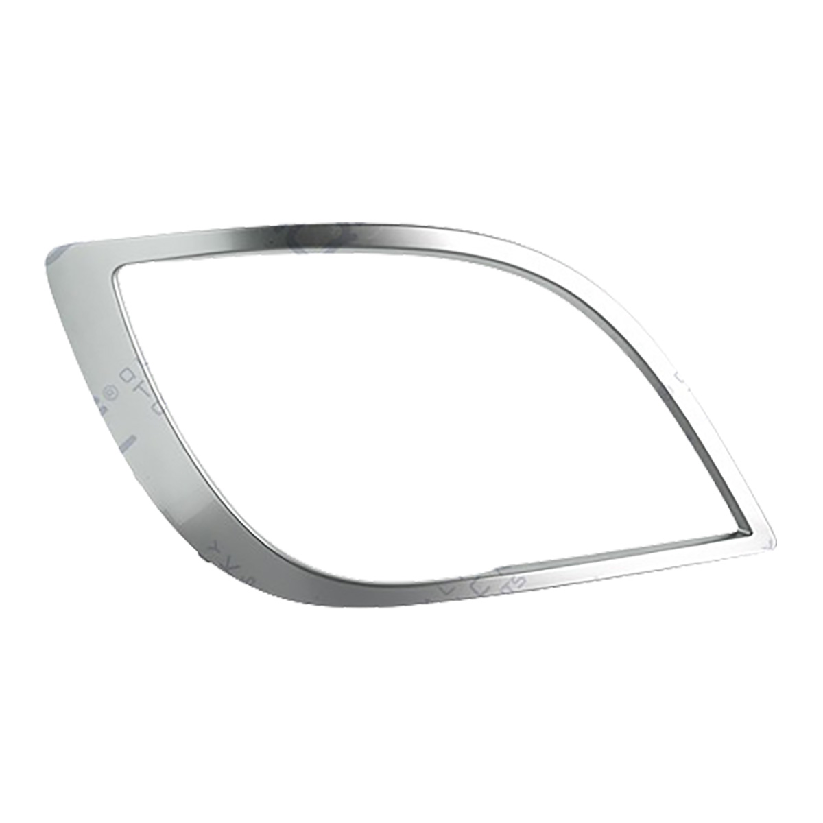 Cornice Esterna Faro Destro Cromata Opaca Adatto a Daf XF 106 dal 2014 in Poi