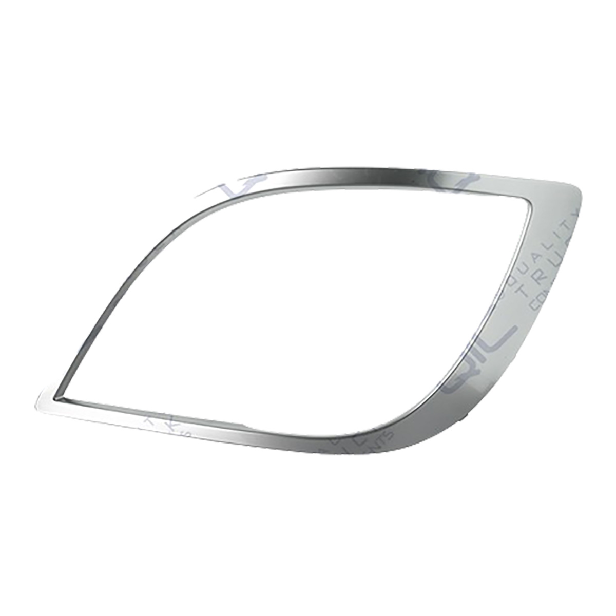Cornice Esterna Faro Sinistro Cromata Opaca Adatto a Daf XF 106 dal 2014 in Poi
