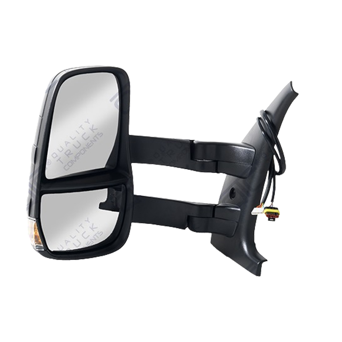 Specchio Sinistro Elettrico Riscaldato Braccio Lungo Adatto per Daily 2006-2012 con Antenna