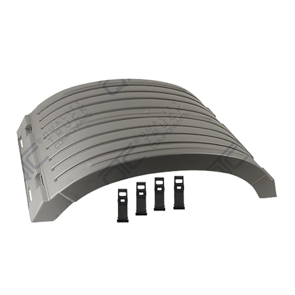 Calotta Parafango 150mm con Cinghietti Adatto a Mercedes Actros MP2 dal 2002 al 2008