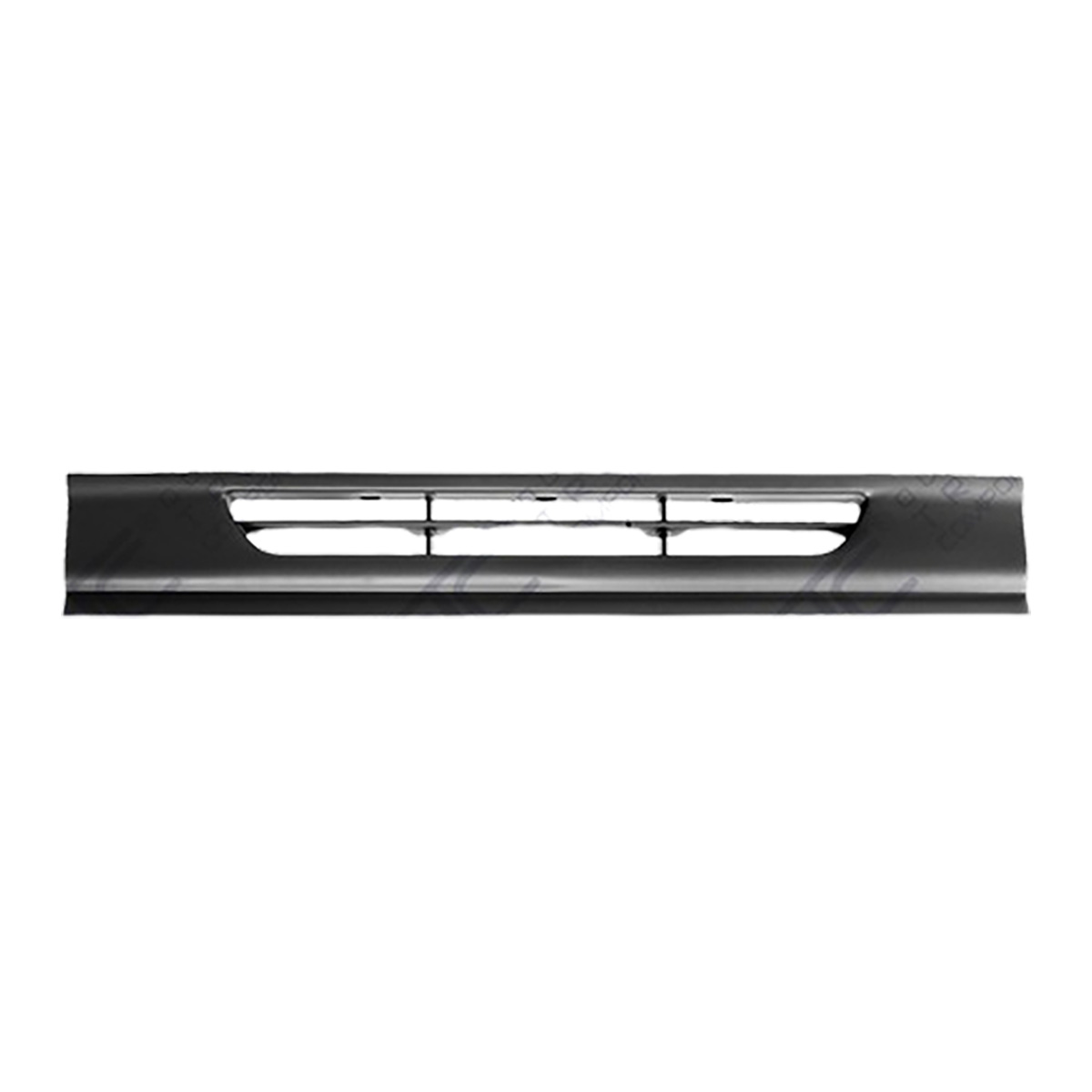 Spoiler Centrale Grigio Adatto a Mercedes Actros Megaspace 2 dal 2002 al 2008
