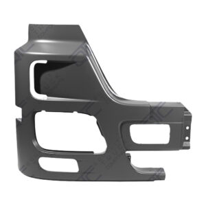Paraurto Laterale Destro con Fendinebbia e Presa Aria Grigio Adatto a Mercedes Actros Megaspace 3 2008 - 2011