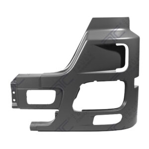 Paraurto Laterale Sinistro con Fendinebbia e Presa Aria Grigio Adatto a Mercedes Actros Megaspace 3 2008 - 2011