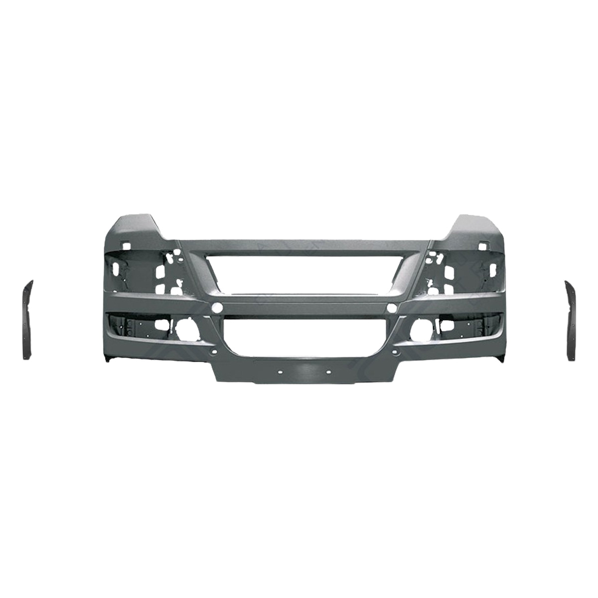 Paraurto Grigio con Kit Rivestimento Adatto a Man TGX 2007 - 2012