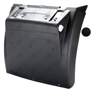 Semi Parafango Anteriore Sezione Anteriore Ambidestro con Staffe e Tappo Adatto a Man TGA XL - XXL TGX - TGS