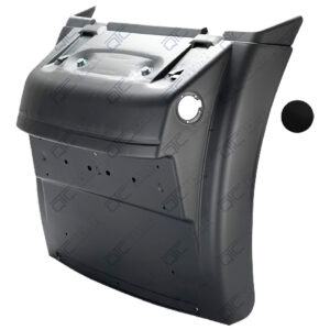 Semi Parafango Anteriore Sezione Posteriore Ambidestro con Staffe e Tappo Adatto a Man TGA XL - XXL TGX - TGS