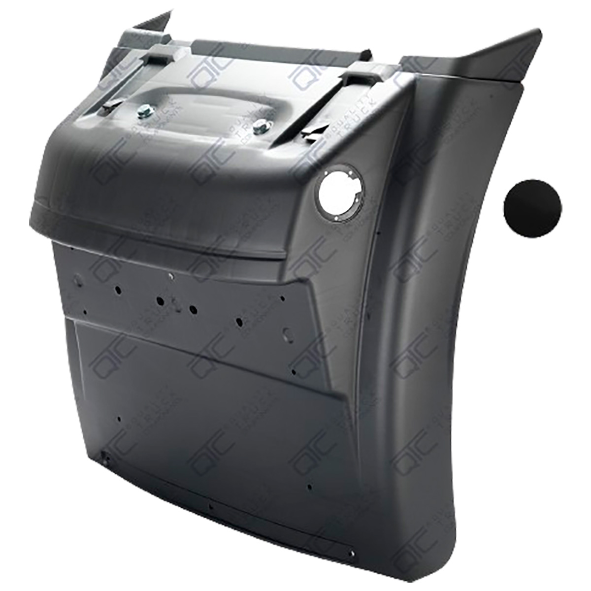 Semi Parafango Anteriore Sezione Posteriore Ambidestro con Staffe e Tappo Adatto a Man TGA XL - XXL TGX - TGS