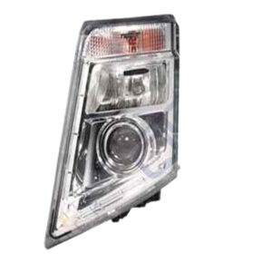 Faro Sinistro con Modanatura Argentata Adatto a Volvo FH3 2008 - 2012