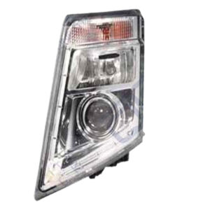 Faro Sinistro con Modanatura Argentata Elettrico Adatto a Volvo FH3 2008 - 2012