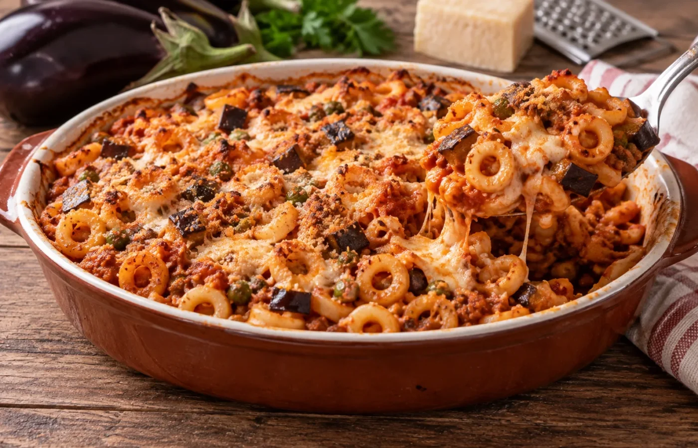 Anelletti al forno: ricetta siciliana tradizionale