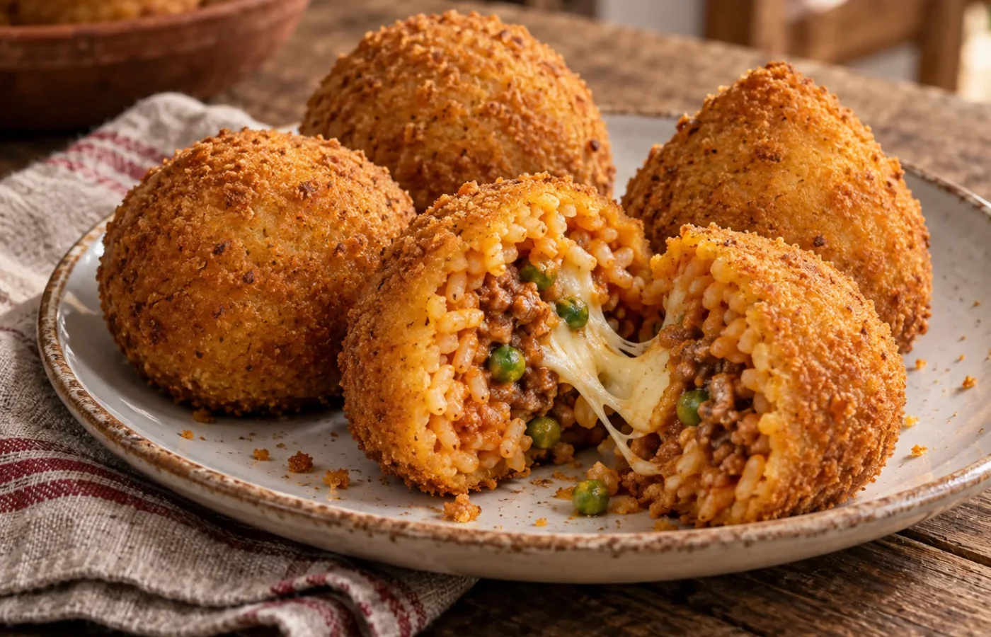 Arancini siciliani: ricetta tradizionale al ragù