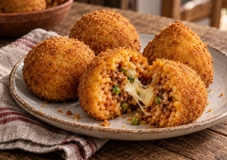Arancini siciliani: ricetta tradizionale al ragù