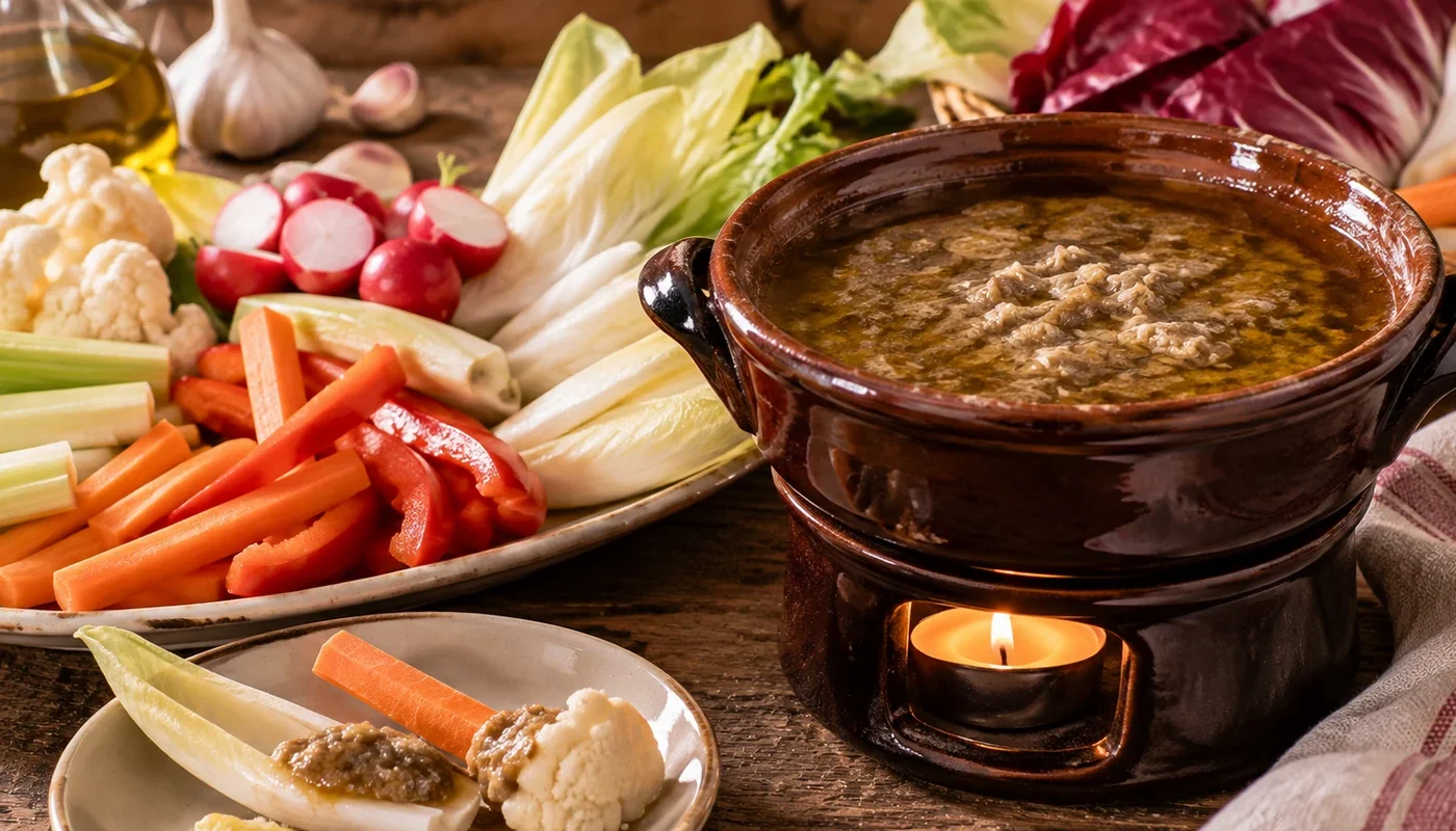 Bagna cauda piemontese: ricetta tradizionale