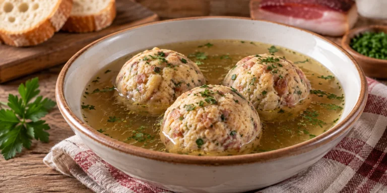 Canederli in brodo: ricetta tradizionale altoatesina
