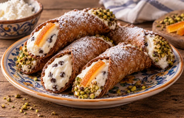 Cannoli siciliani: ricetta tradizionale con ricotta