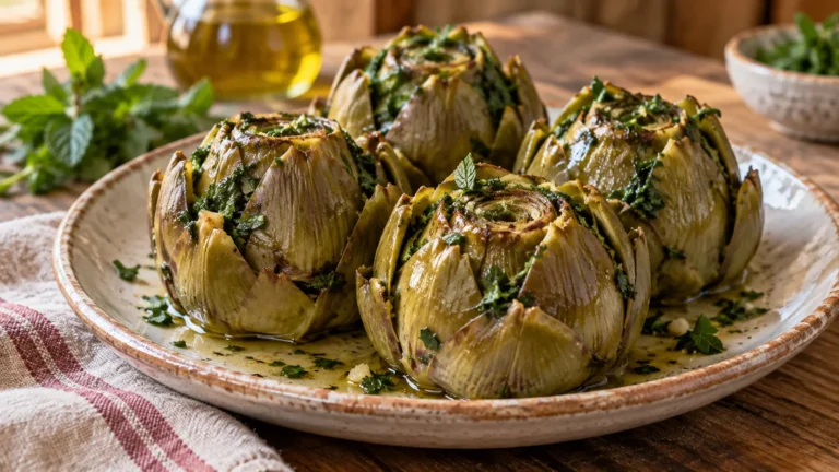 Carciofi alla romana: ricetta tradizionale