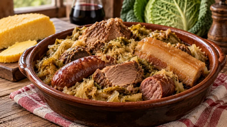 Cassoeula milanese: ricetta tradizionale lombarda con verza e maiale