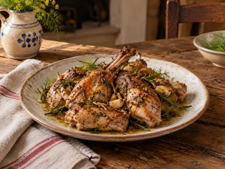 Coniglio in porchetta: ricetta tradizionale marchigiana