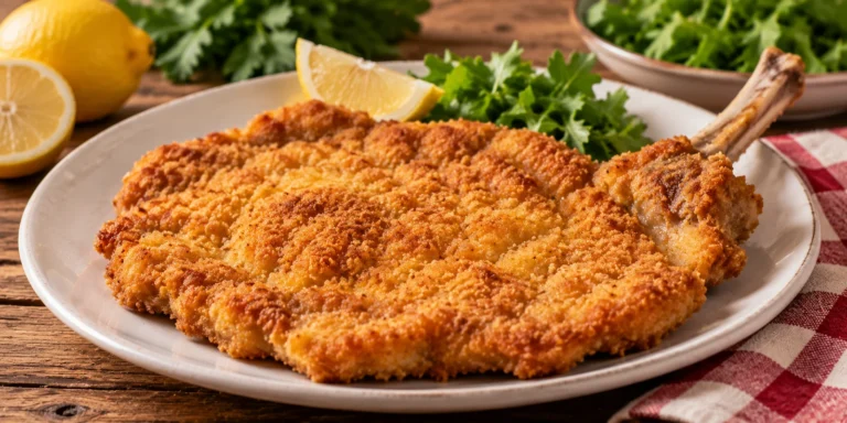 Cotoletta alla milanese: ricetta tradizionale con osso
