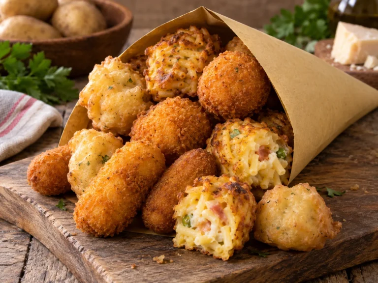 Cuoppo fritto di terra napoletano: ricetta tradizionale dello street food partenopeo