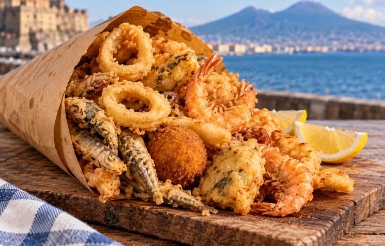 Cuoppo fritto di mare napoletano: ricetta tradizionale dello street food partenopeo