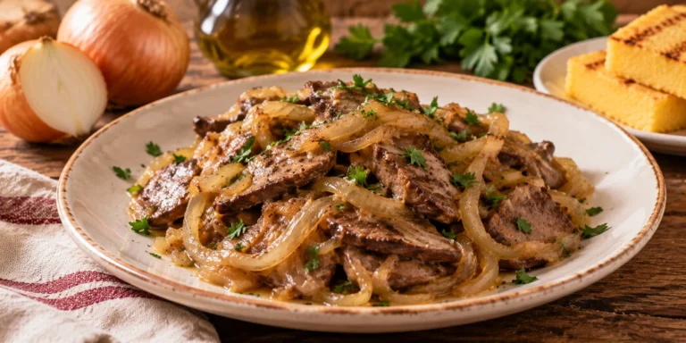 Fegato alla veneziana: ricetta tradizionale con cipolle