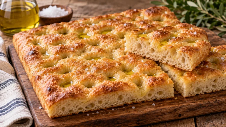 Focaccia genovese: ricetta tradizionale ligure