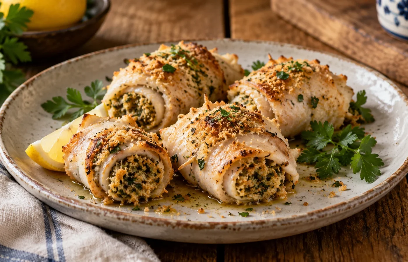 Involtini di pesce spada alla siciliana: ricetta tradizionale