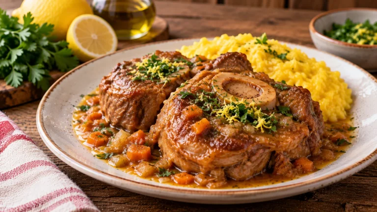 Ossobuco alla milanese: ricetta tradizionale con gremolada