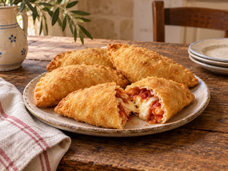 Panzerotti pugliesi: ricetta tradizionale fritta con pomodoro e mozzarella