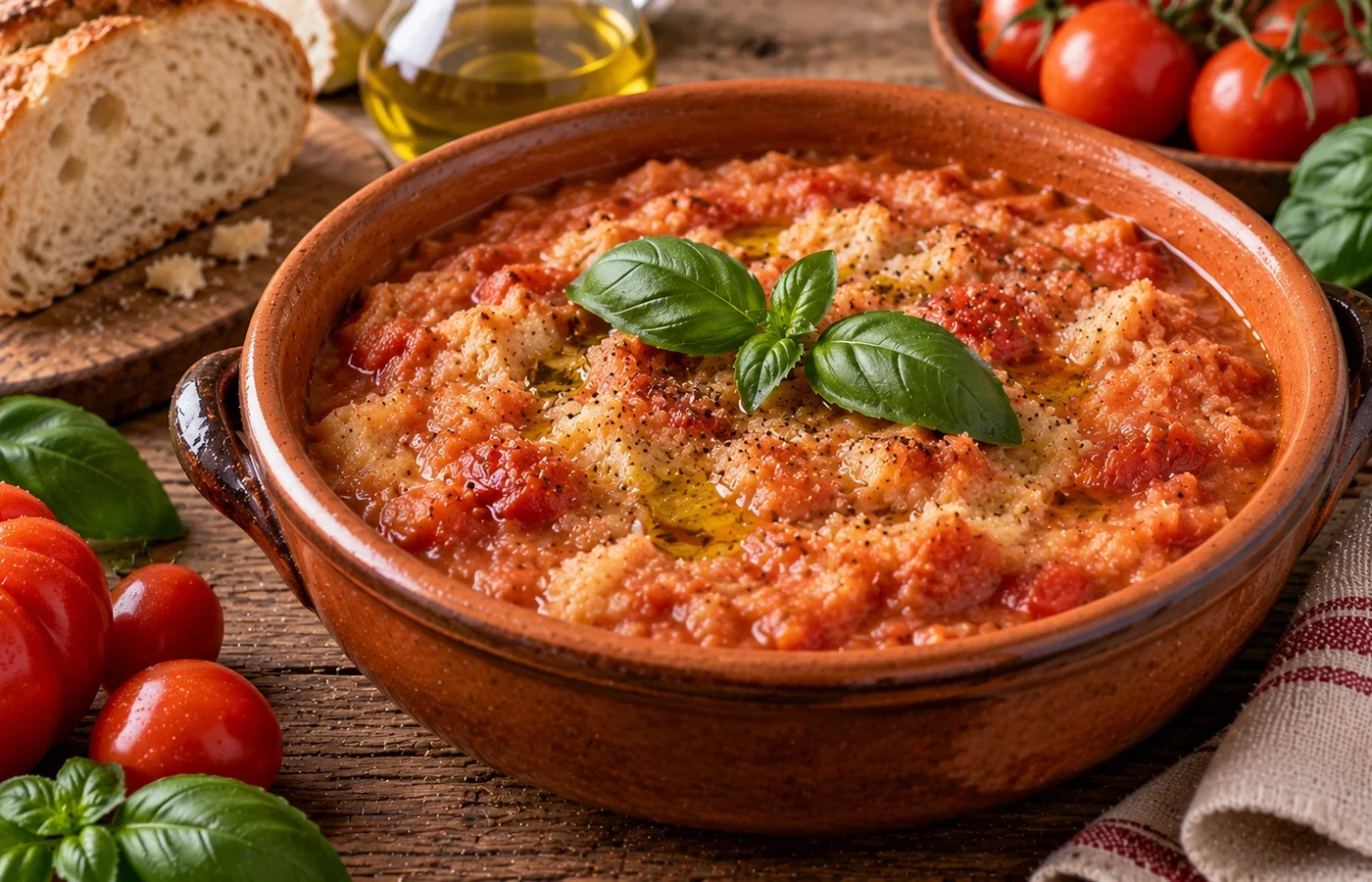 Pappa al pomodoro: ricetta tradizionale toscana