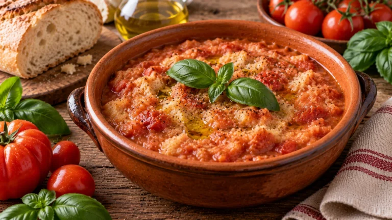 Pappa al pomodoro: ricetta tradizionale toscana
