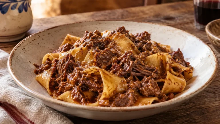 Pappardelle al sugo di lepre dei Castelli Romani: ricetta tradizionale