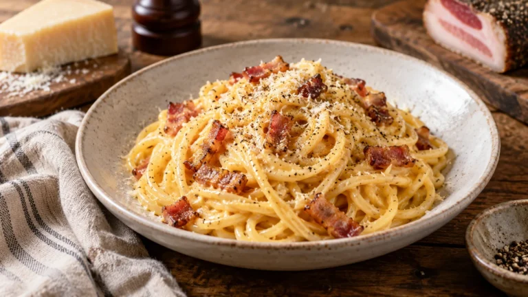 Pasta alla carbonara: ricetta originale romana