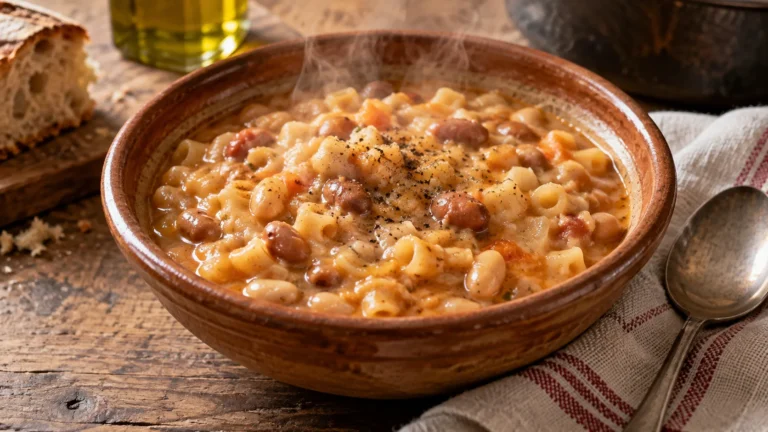 Pasta e fagioli alla napoletana: ricetta tradizionale