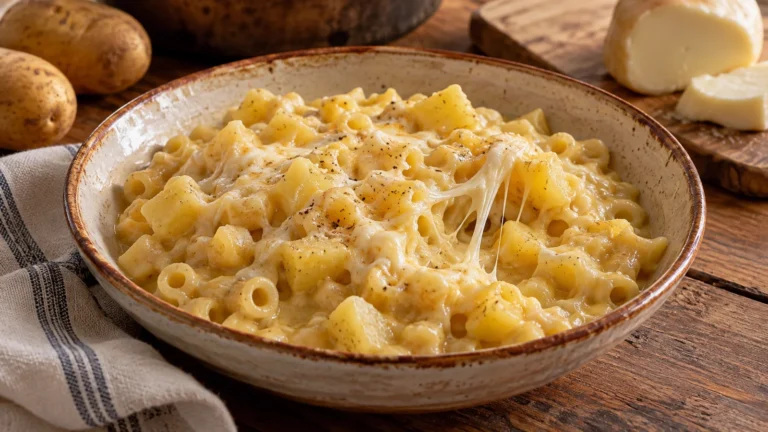 Pasta e patate con provola: ricetta napoletana tradizionale