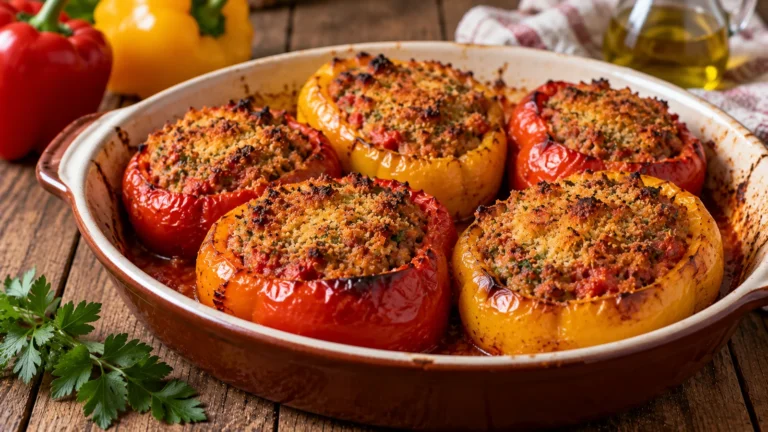 Peperoni ripieni della nonna: ricetta tradizionale