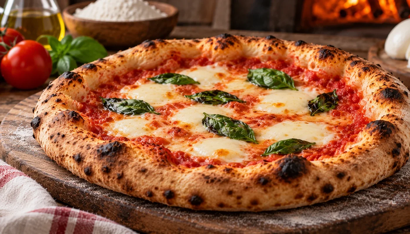 Pizza napoletana fatta in casa: ricetta con lunga lievitazione