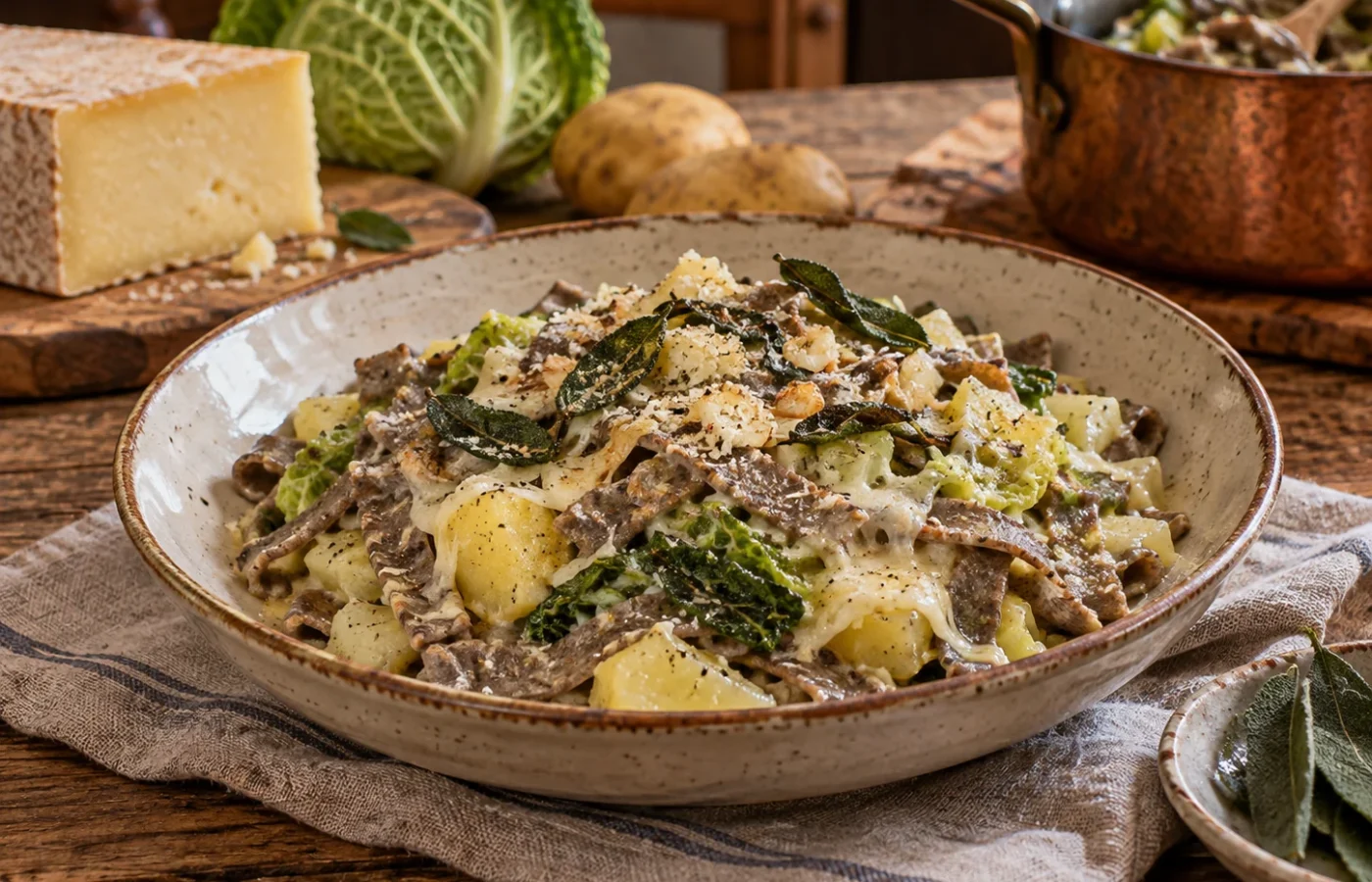 Pizzoccheri della Valtellina: ricetta tradizionale