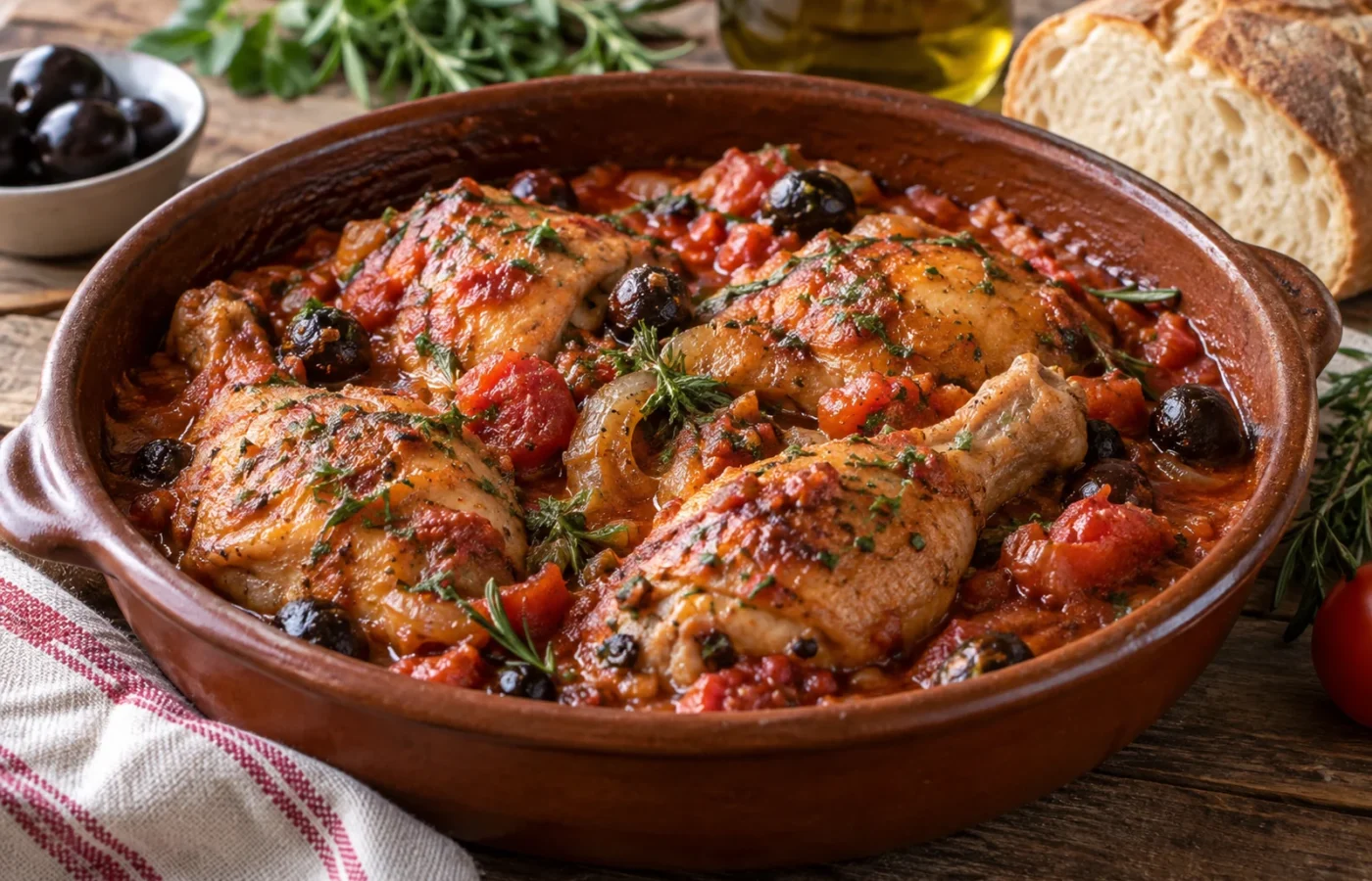 Pollo alla cacciatora della nonna: ricetta tradizionale