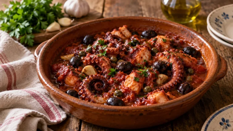 Polpo alla Luciana: ricetta napoletana tradizionale