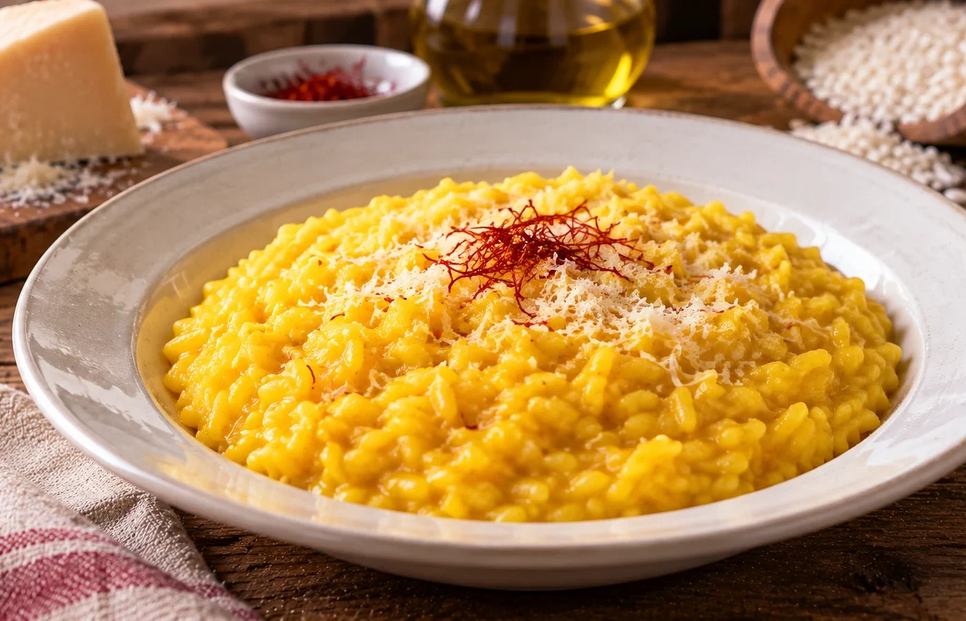 Risotto alla milanese: ricetta tradizionale con zafferano