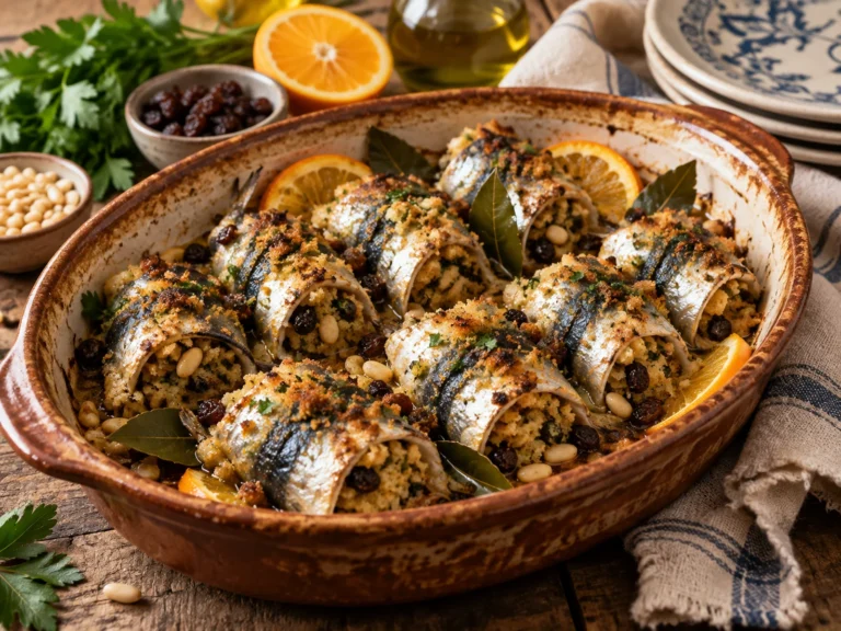 Sarde a beccafico: ricetta tradizionale siciliana