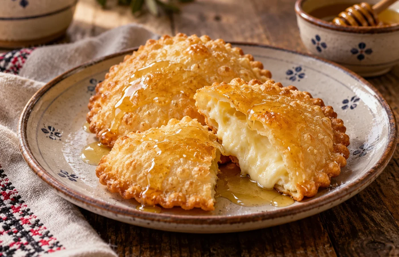 Seadas sarde: ricetta tradizionale con pecorino e miele