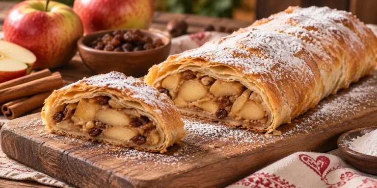 Strudel di mele altoatesino: ricetta tradizionale con pasta frolla