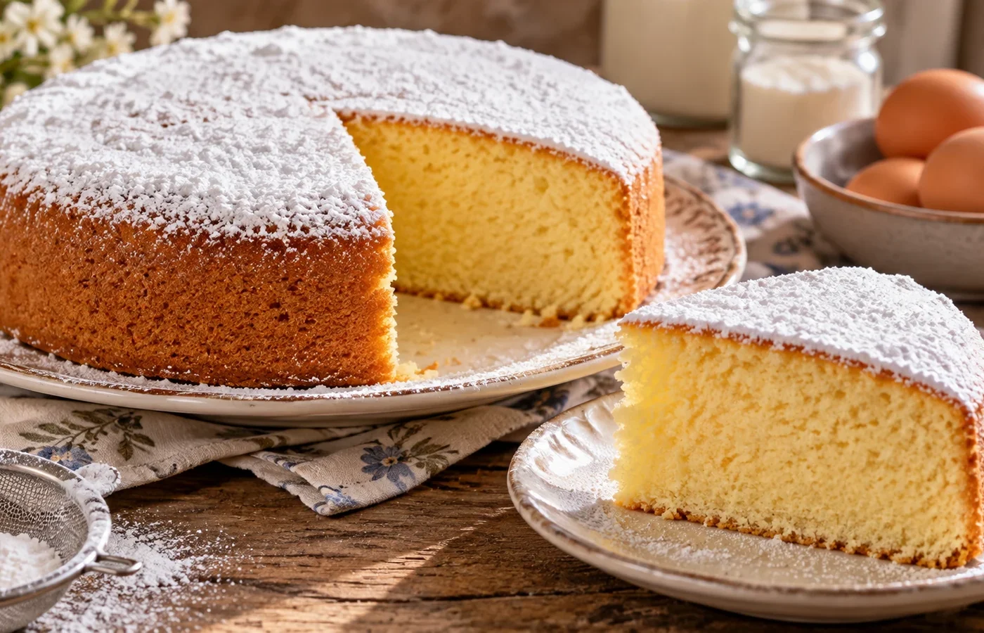 Torta Paradiso pavese: ricetta tradizionale soffice e profumata