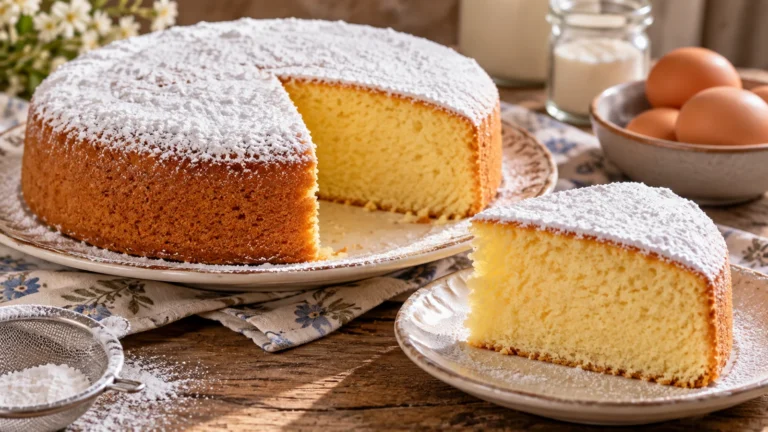 Torta Paradiso pavese: ricetta tradizionale soffice e profumata