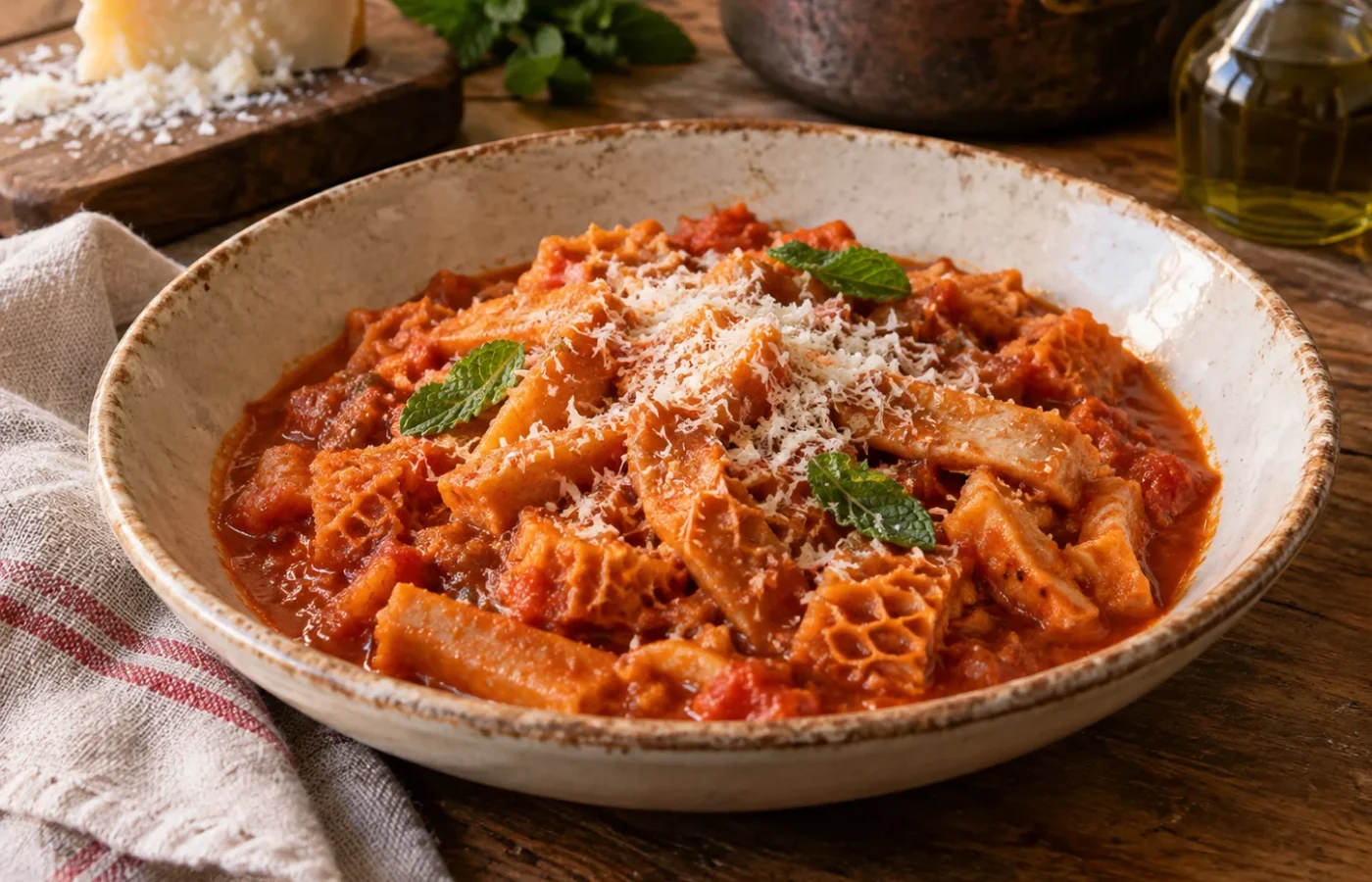 Trippa alla romana tradizionale