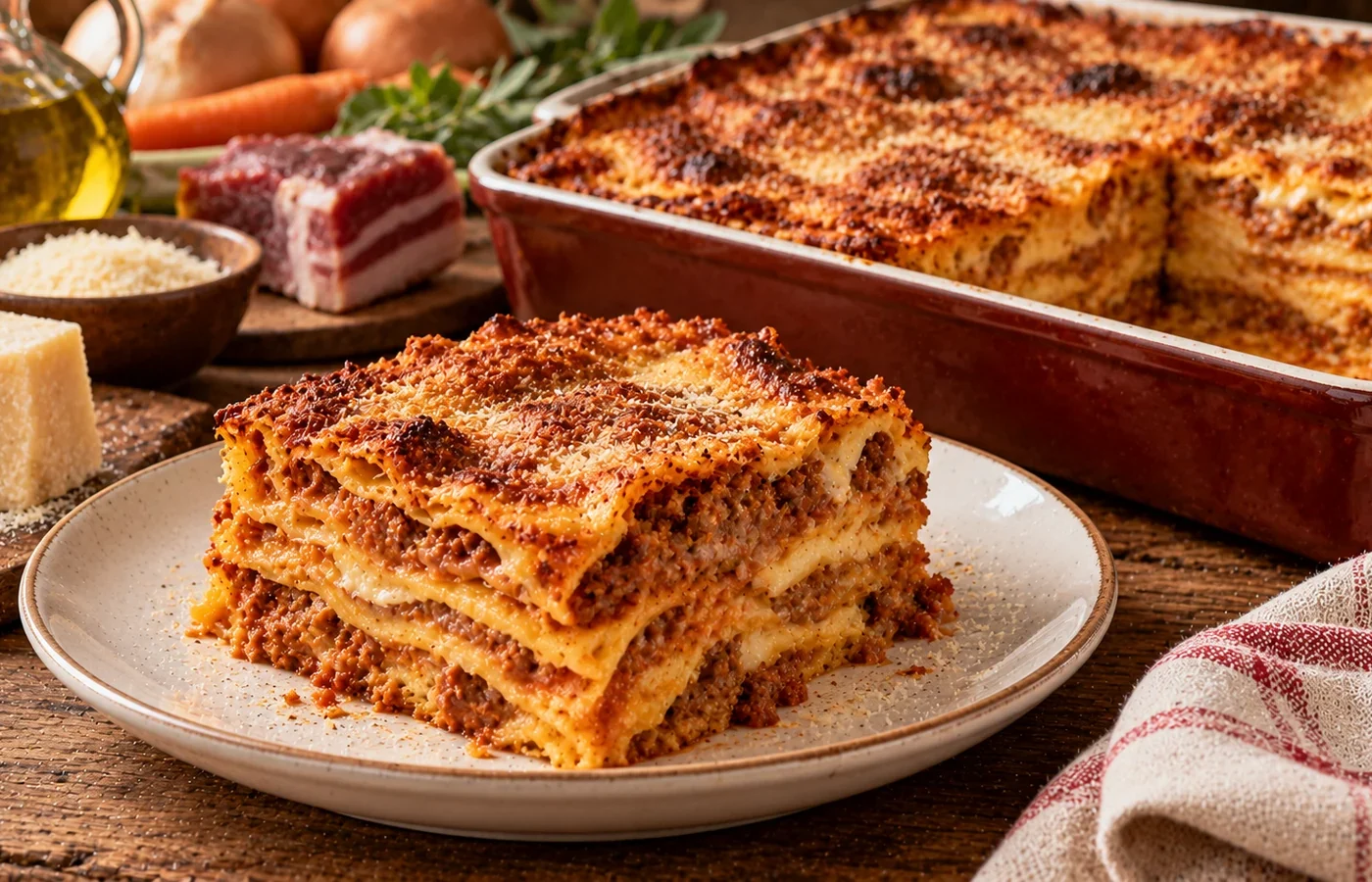 Vincisgrassi marchigiani: ricetta tradizionale