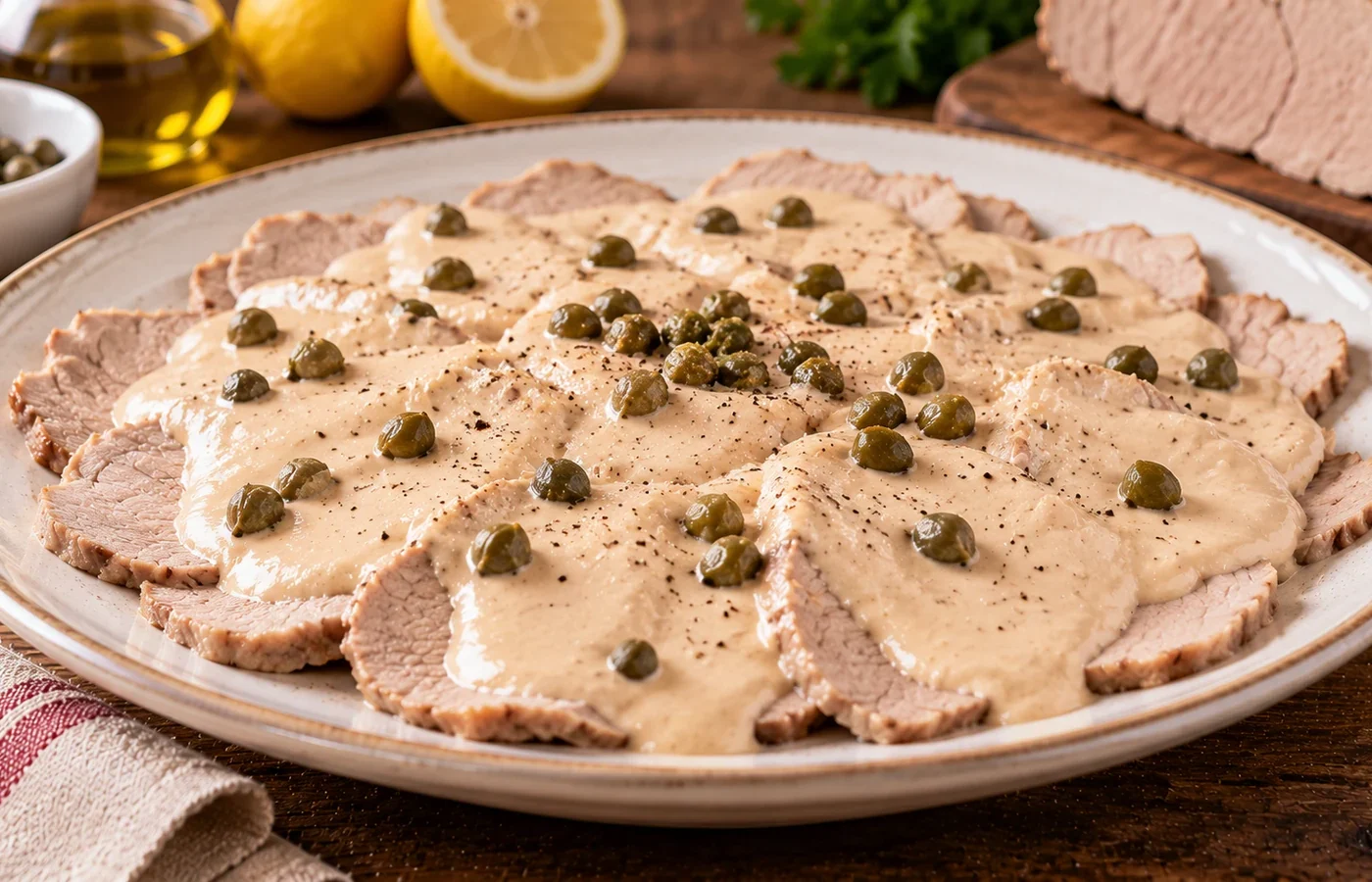 Vitello tonnato: ricetta tradizionale piemontese